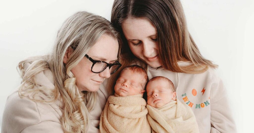 North East mums welcome IVF twin boys after fearing miscarriage at five weeks Ipso logo