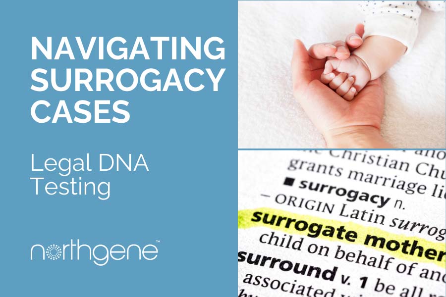 Navigating surrogacy cases with legal DNA testing A branded image from Northgene